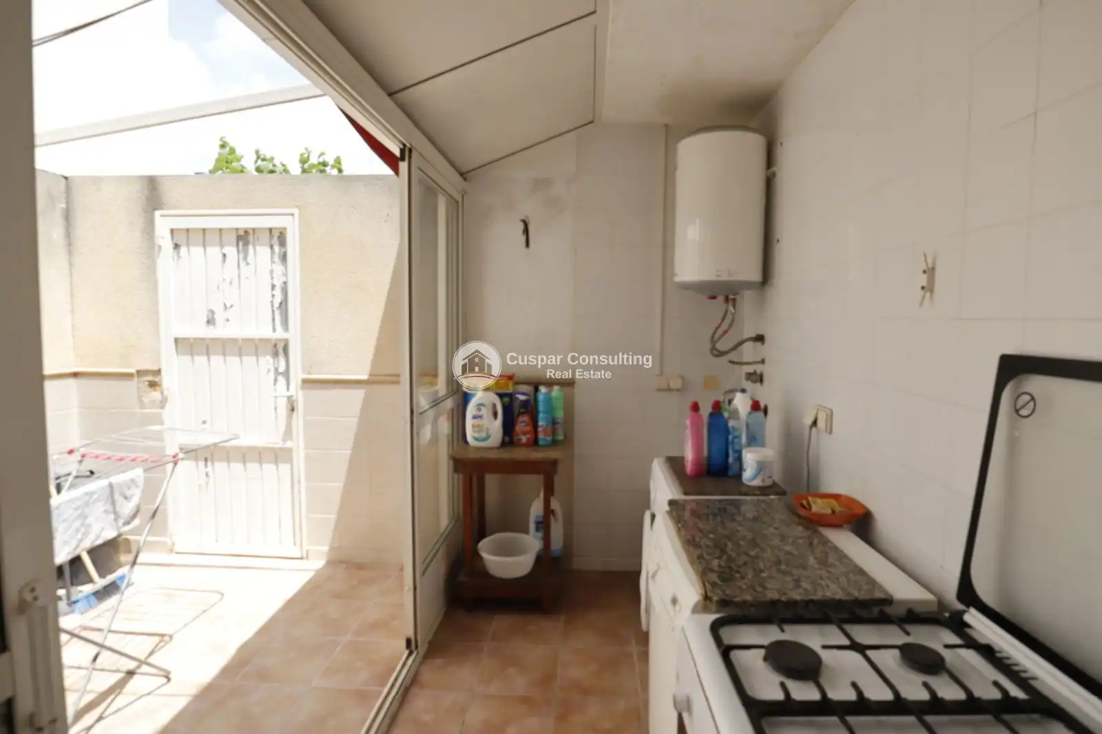 Cocina de Casa adosada en venta en San Pedro del Pinatar con Aire acondicionado, Calefacción y Terraza
