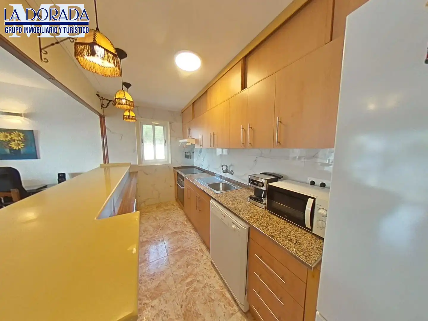 Kitchen of Flat for sale in Cambrils  with Air Conditioner, Furnished and Balcony