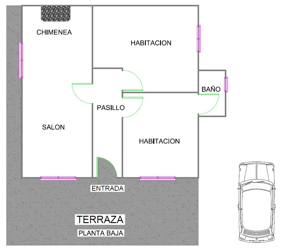 Casa o chalet en venta en Langreo con Calefacción, Terraza y Balcón