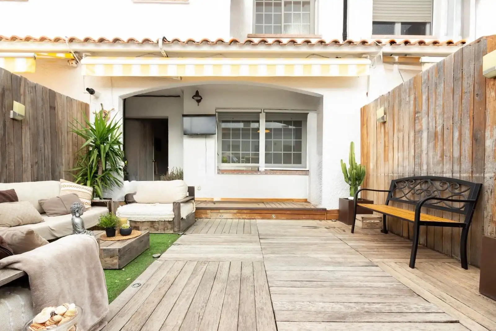 Terraza de Casa o chalet en venta en Castelldefels con Aire acondicionado, Calefacción y Jardín privado