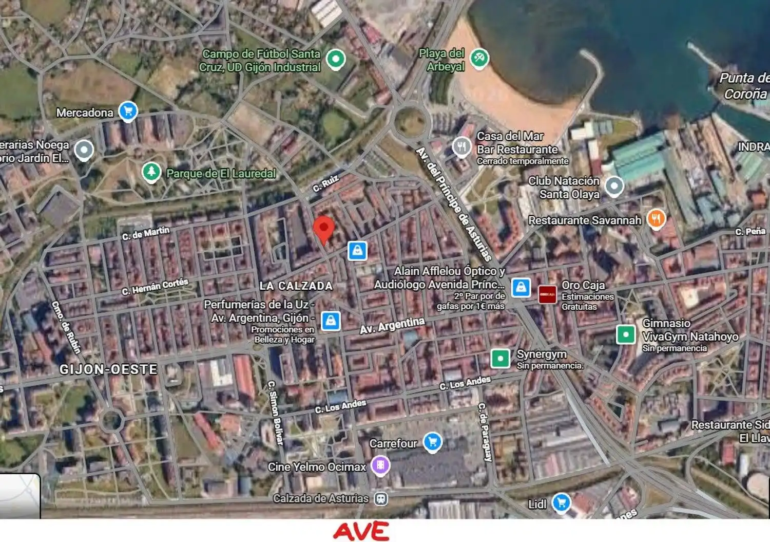 Exterior view of Flat for sale in Gijón   with Swimming Pool
