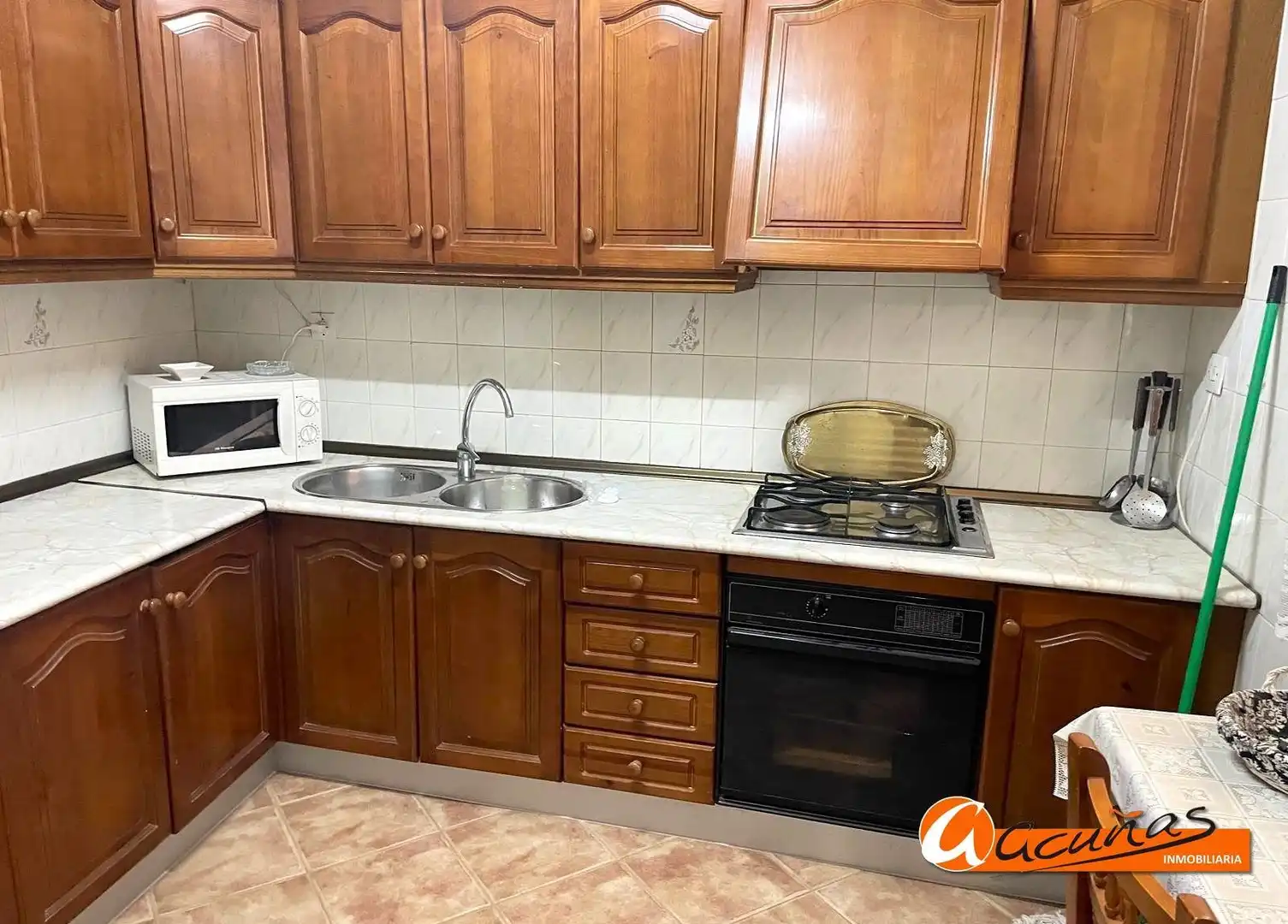 Cocina de Casa adosada en venta en Alameda con Trastero