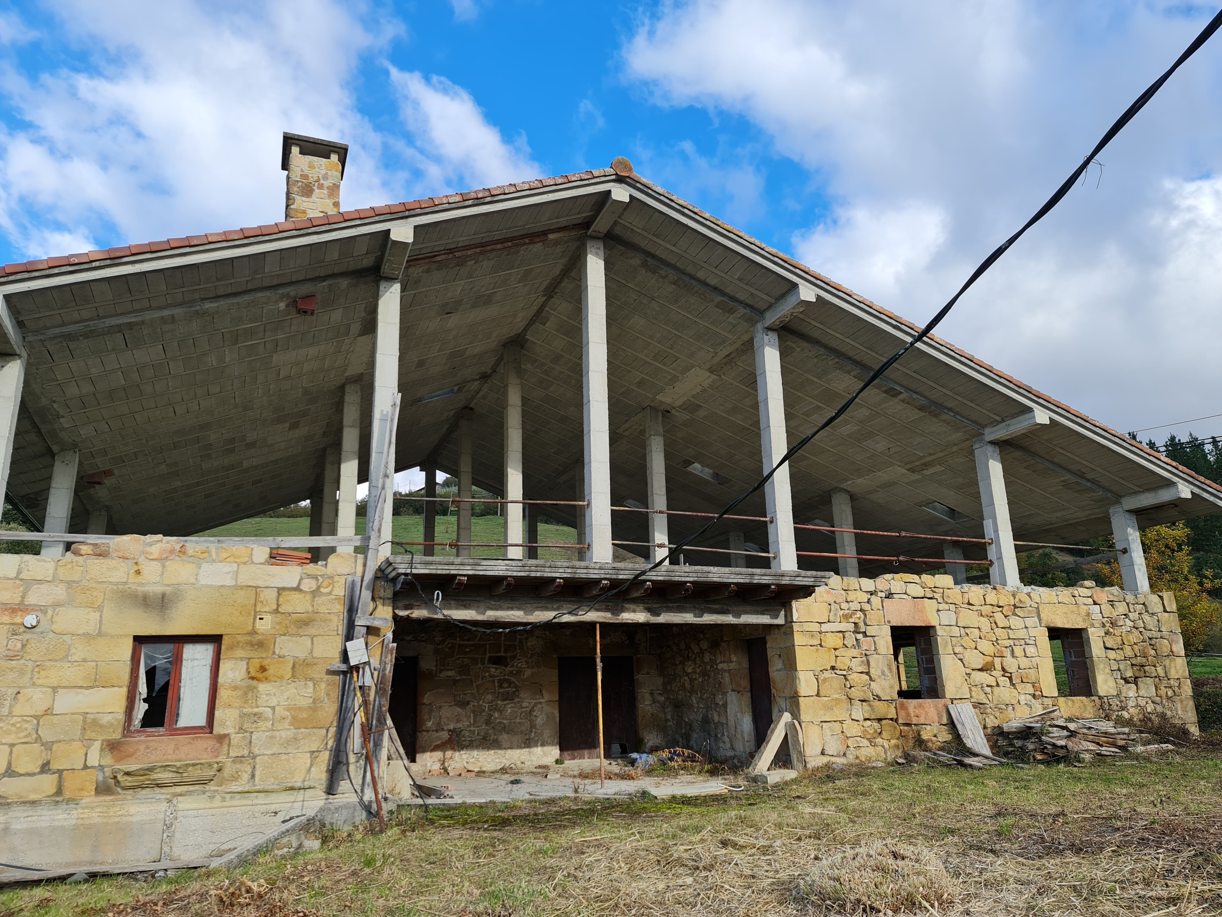 Vista exterior de Casa o xalet en venda en Berriz