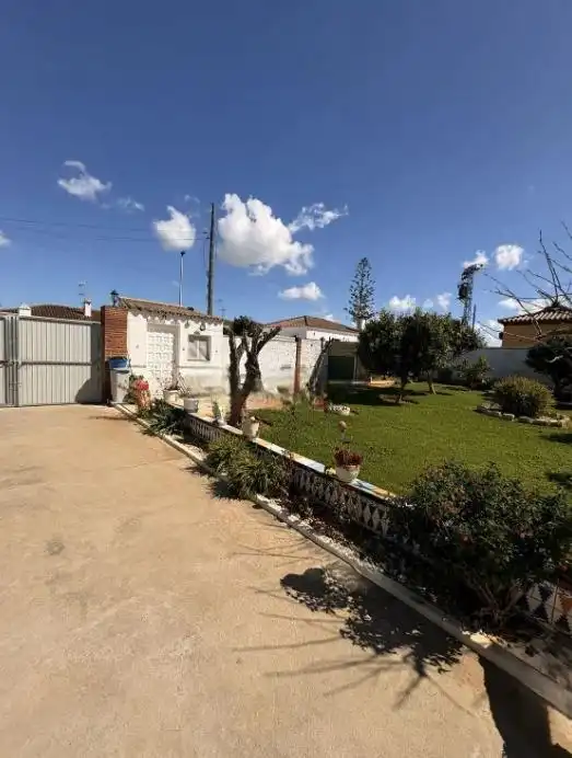Jardí de Finca rústica en venda en Chiclana de la Frontera amb Aire condicionat, Jardí privat i Terrassa
