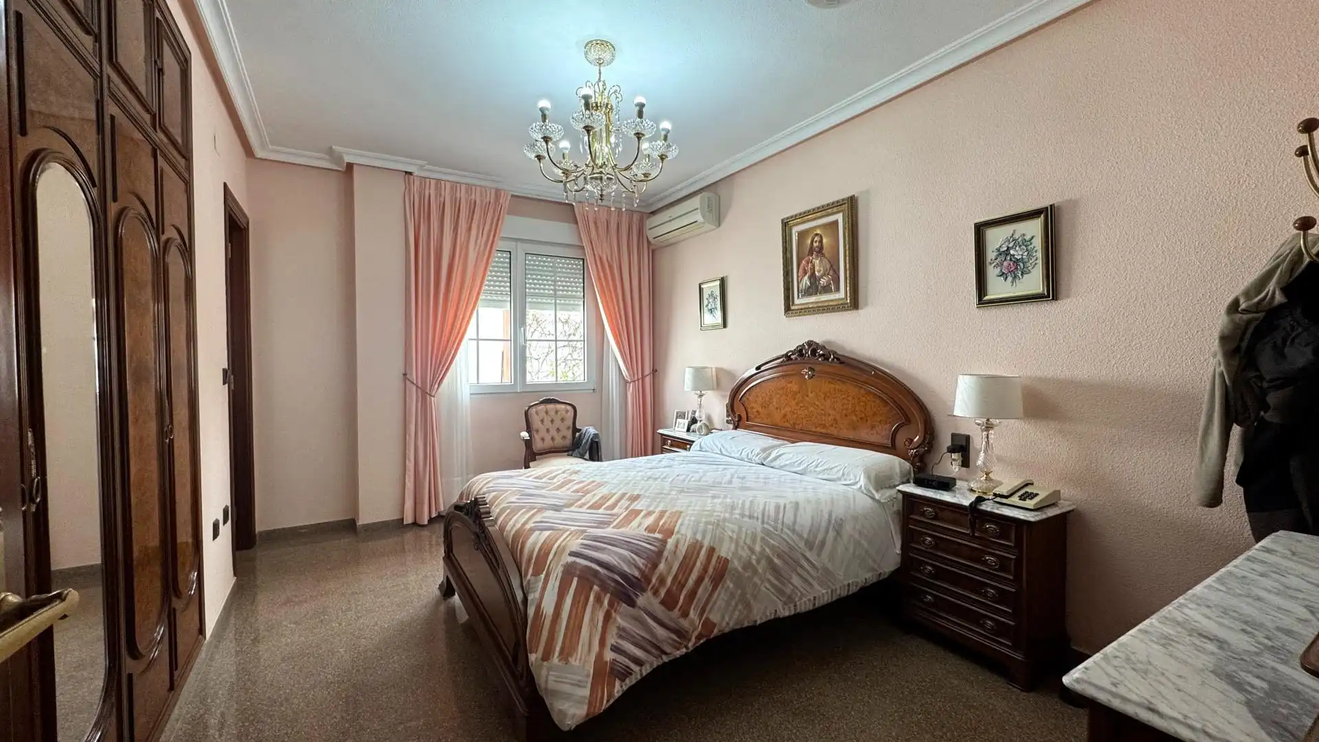 Habitación de Casa adosada en venta en Sax con Aire acondicionado, Calefacción y Terraza