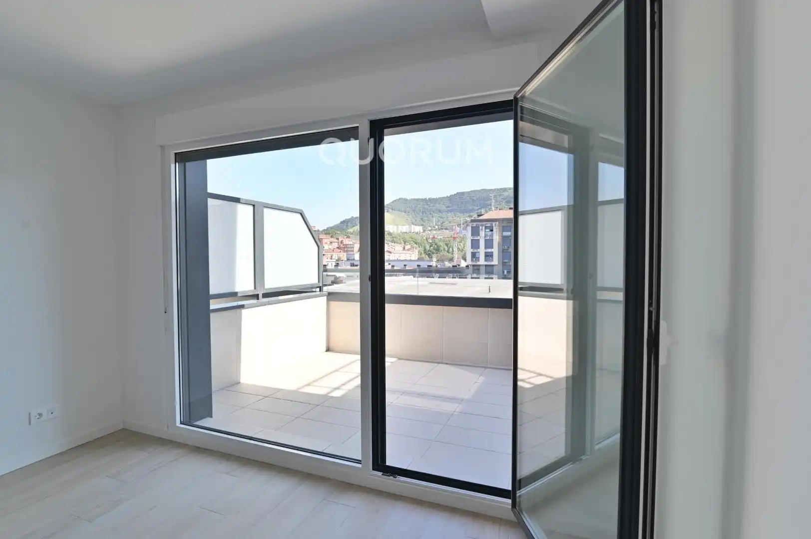 Terrace of Flat for rent in Bilbao   with Heating, Terrace and Storage room
