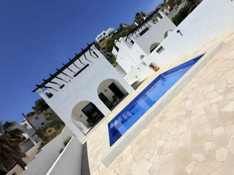 Schwimmbecken von Maisonette zum Verkauf in Mojácar mit Klimaanlage, Schwimmbad und Balkon