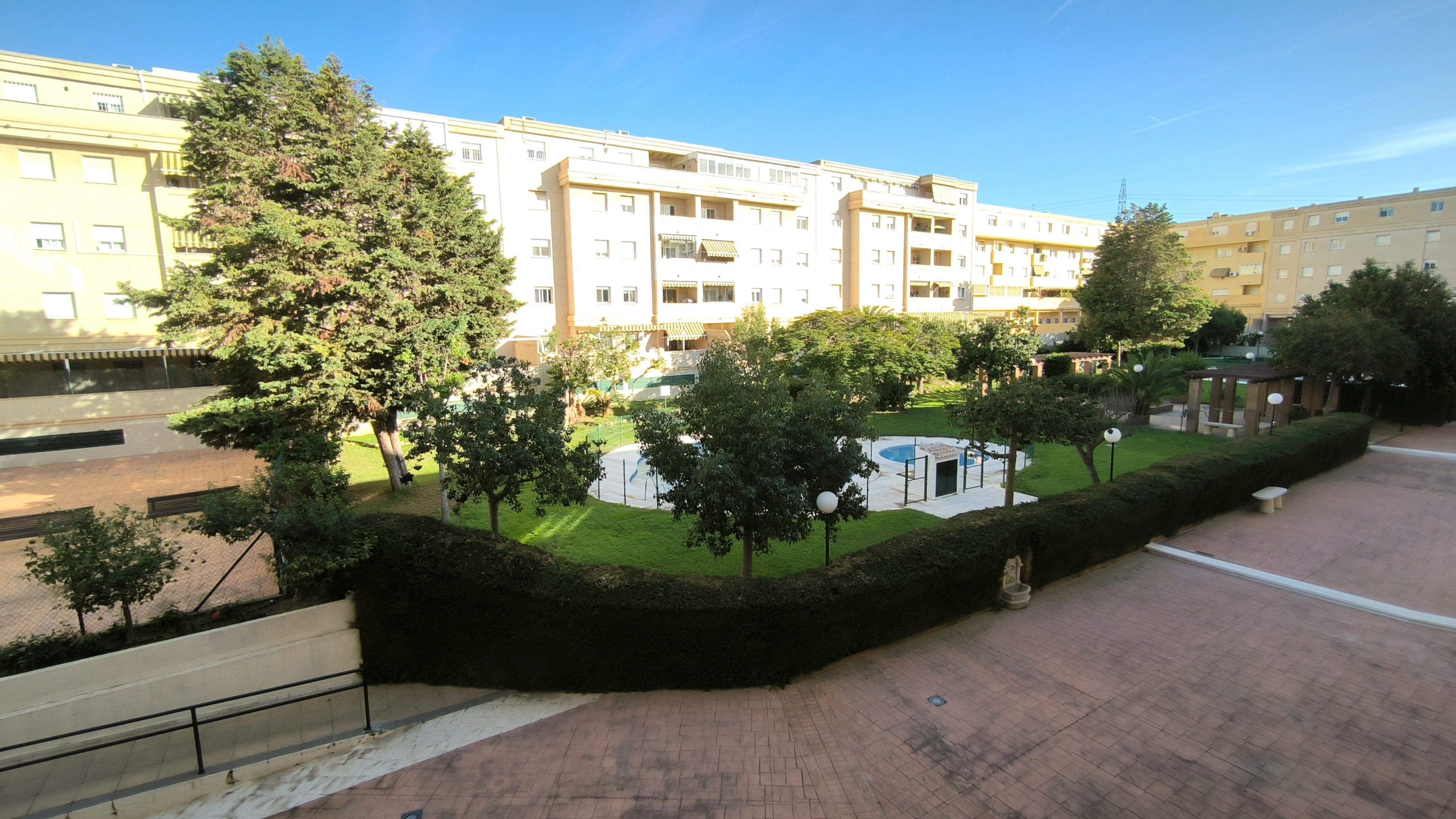 Exterior view of Flat for sale in Málaga Capital  with Air Conditioner and Community pool