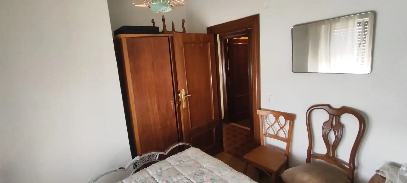 Bedroom of Flat for sale in Salamanca  with Heating, Furnished and Balcony