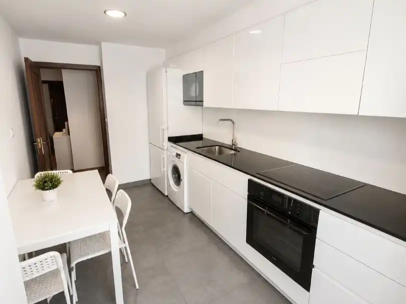 Cocina de Piso de alquiler con opción a compra en Ourense Capital  con Calefacción, Amueblado y Horno