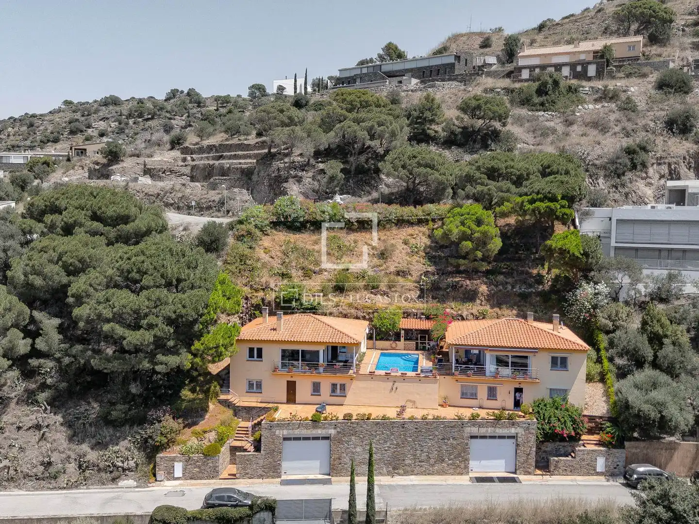 Vista exterior de Casa o xalet en venda en El Port de la Selva amb Calefacció, Terrassa i Traster
