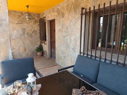 Terrassa de Casa o xalet en venda en Collado Villalba amb Calefacció, Jardí privat i Parquet