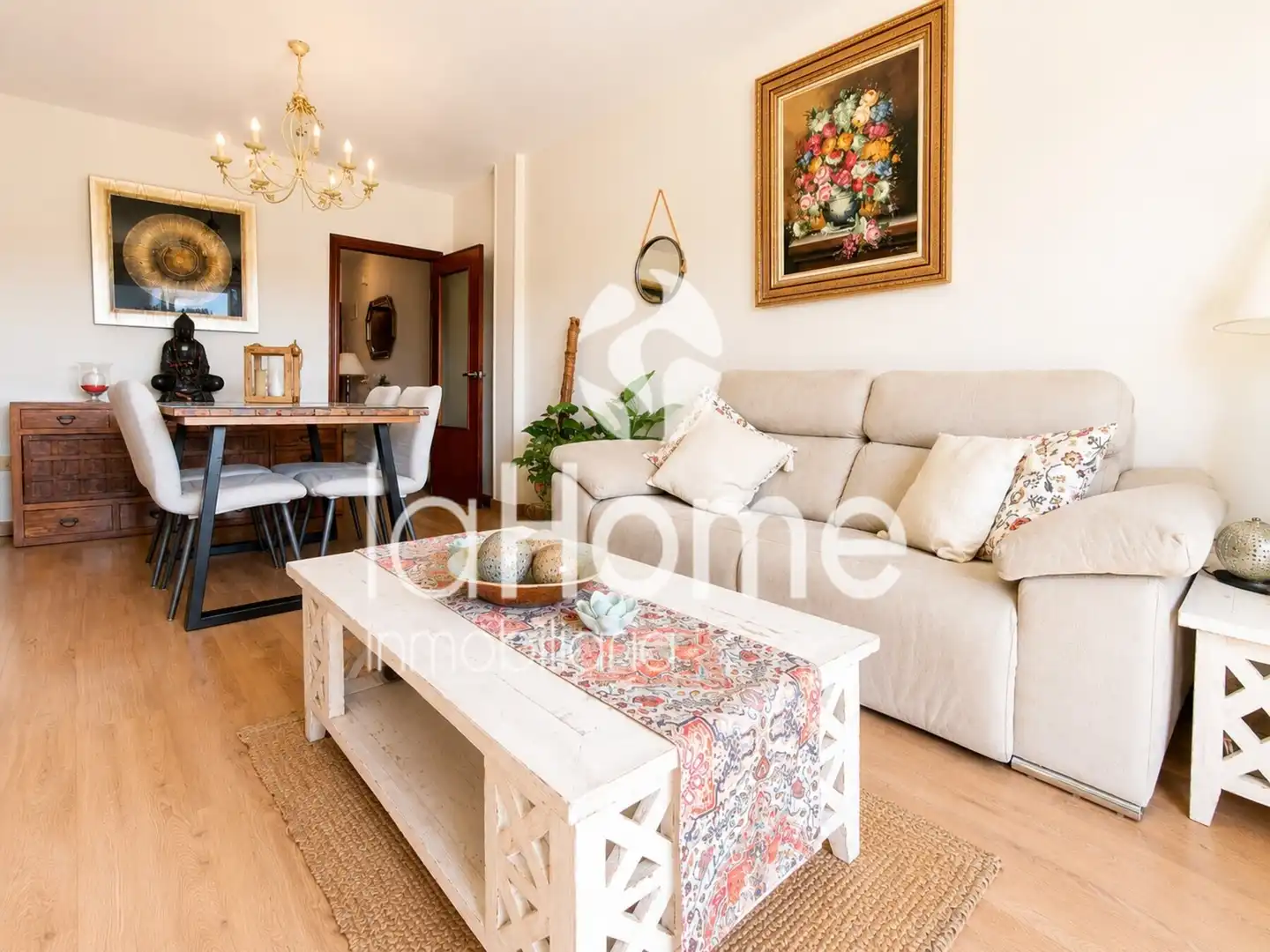 Sala de estar de Piso en venta en L'Eliana con Aire acondicionado, Parquet y Horno