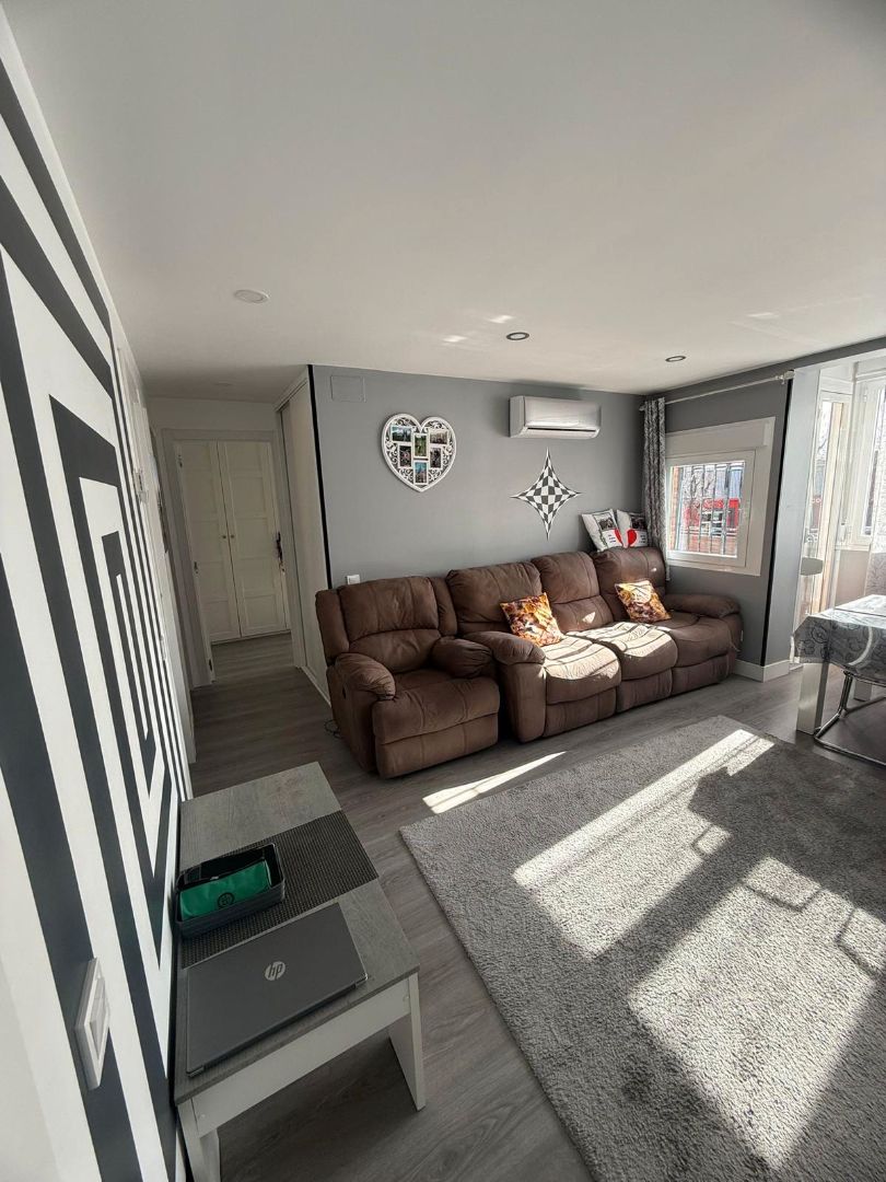 Living room of Flat for sale in San Martín de la Vega  with Air Conditioner, Heating and Terrace