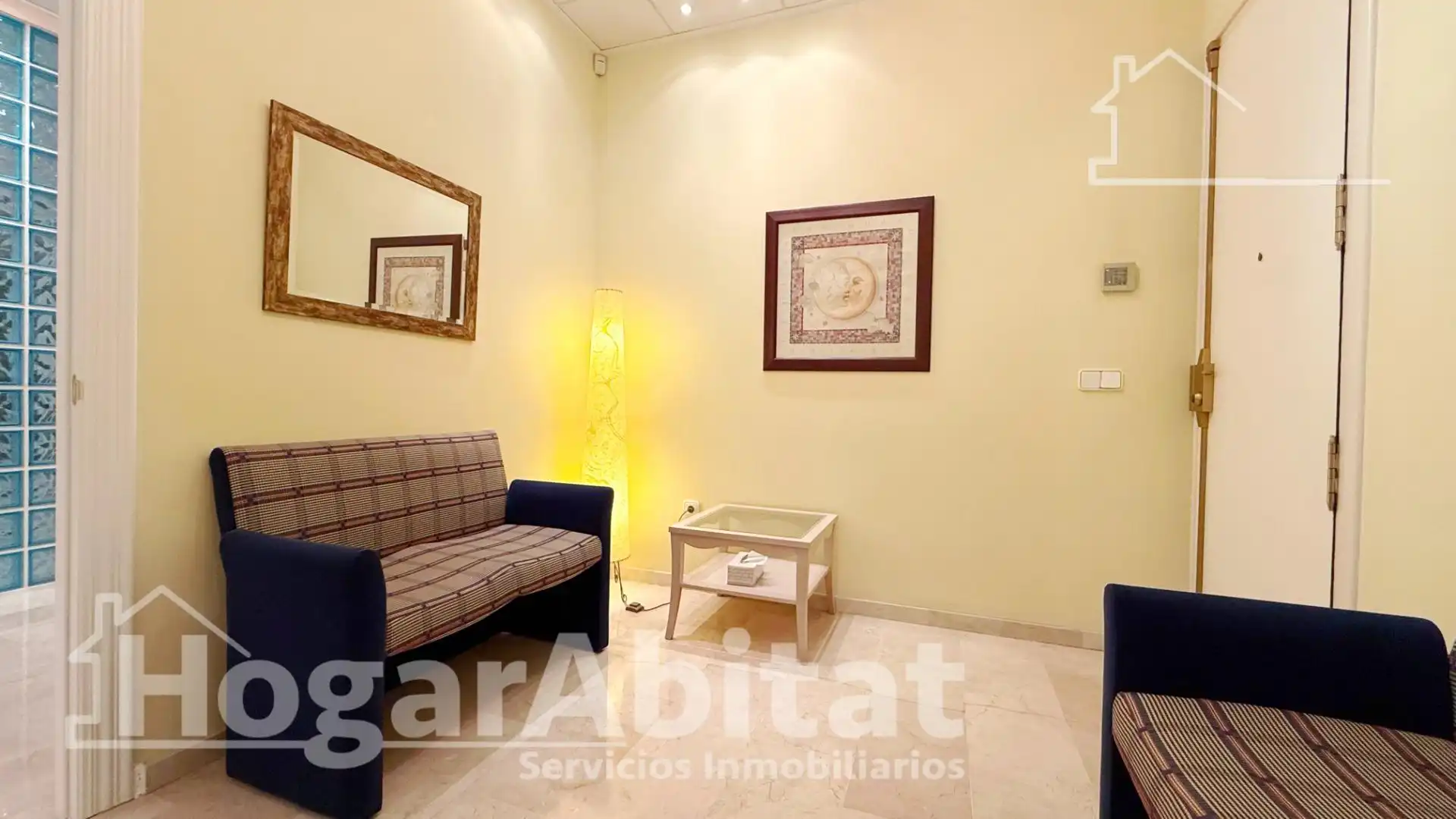 Sala d'estar de Pis en venda en Gandia amb Aire condicionat i Terrassa