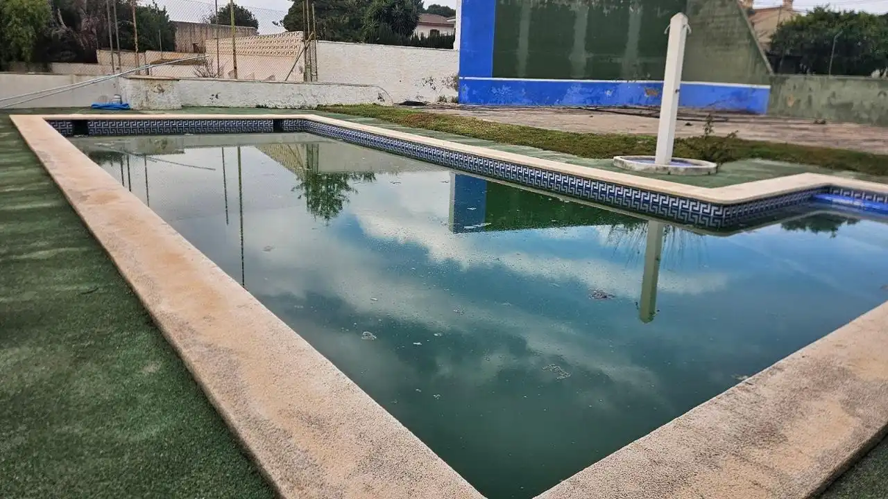 Swimming pool of Houses for sale in El Campello  with Private garden and Swimming Pool