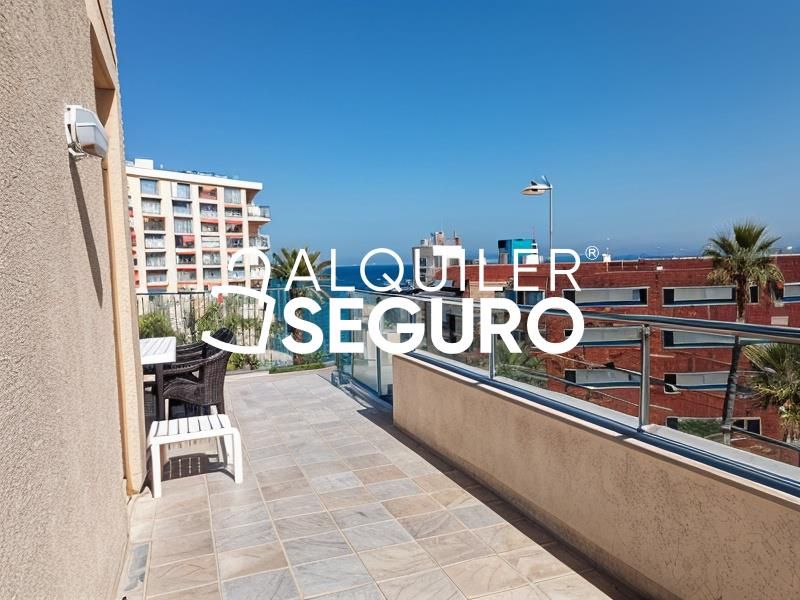Terrace of Attic to rent in Torremolinos  with Air Conditioner, Terrace and Swimming Pool