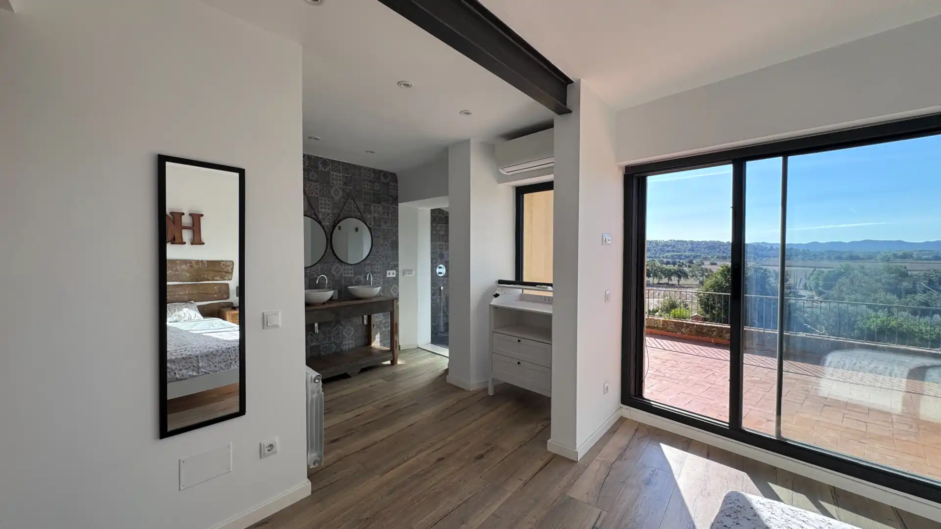 Bedroom of Country homes for sale in Corçà  with Air Conditioner, Heating and Private garden