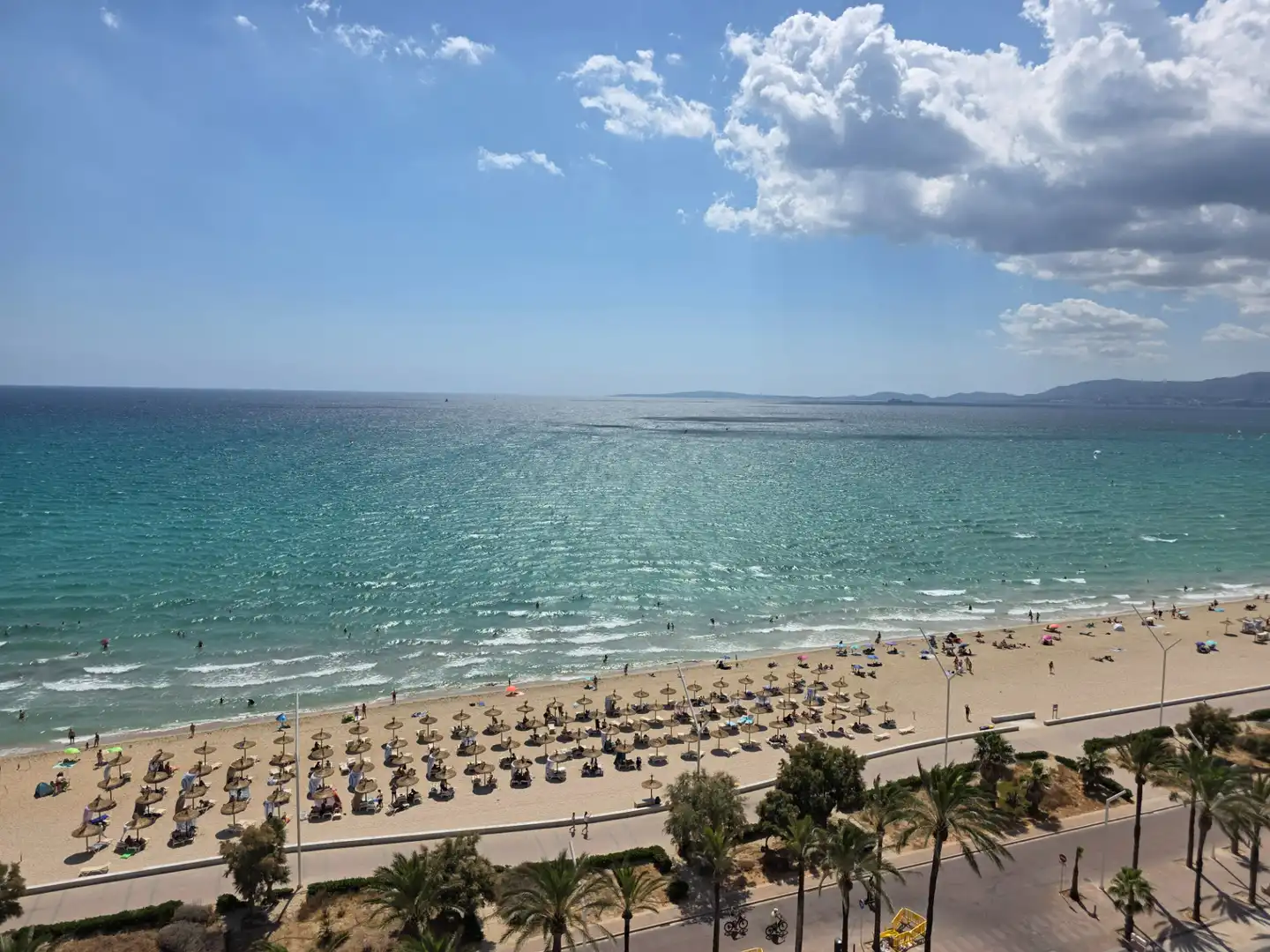 Vista exterior de Estudio de alquiler en  Palma de Mallorca con Amueblado y Lavadora