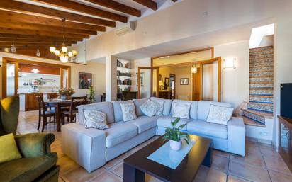 Living room of Attic for sale in Alaró  with Private garden and Terrace