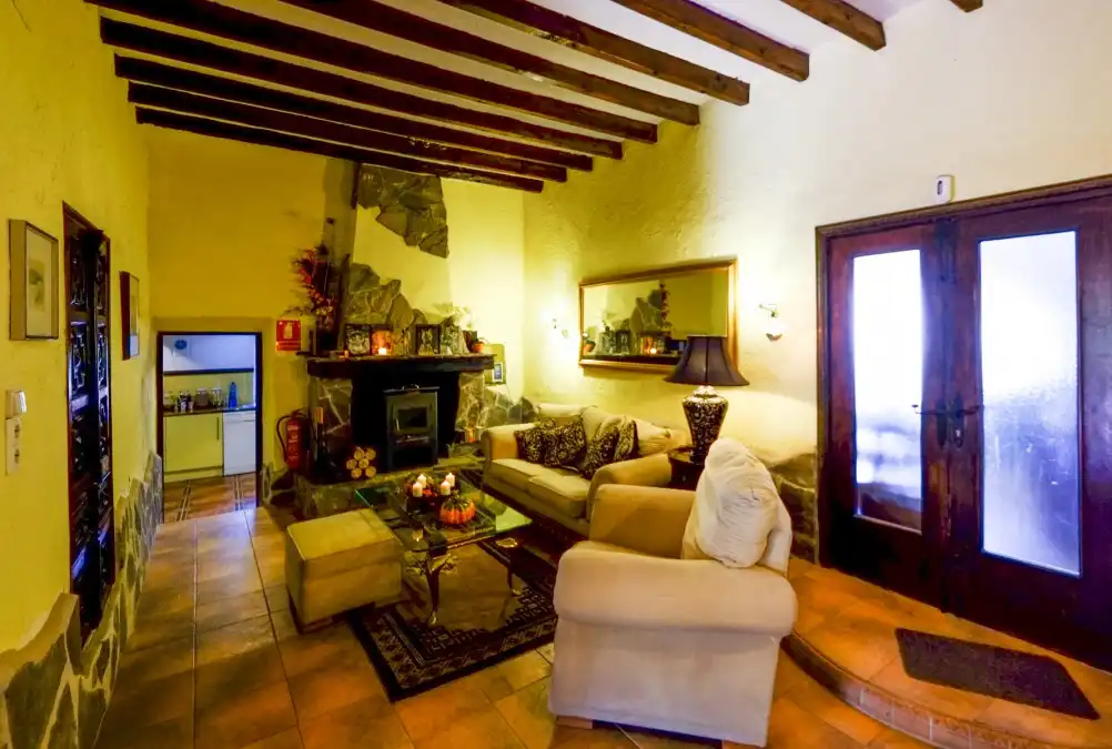 Sala d'estar de Casa o xalet en venda en Alicante / Alacant amb Moblat