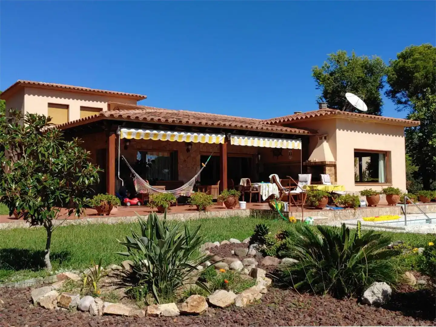 Garden of Houses for sale in Lloret de Mar  with Swimming Pool