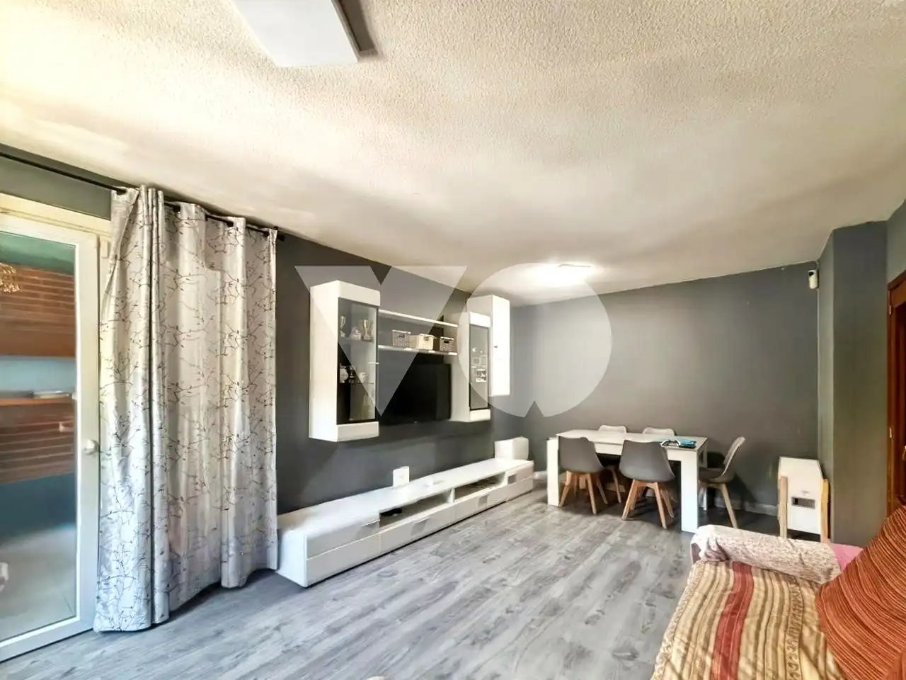 Sala de estar de Planta baja en venta en  Madrid Capital con Calefacción, Terraza y Amueblado