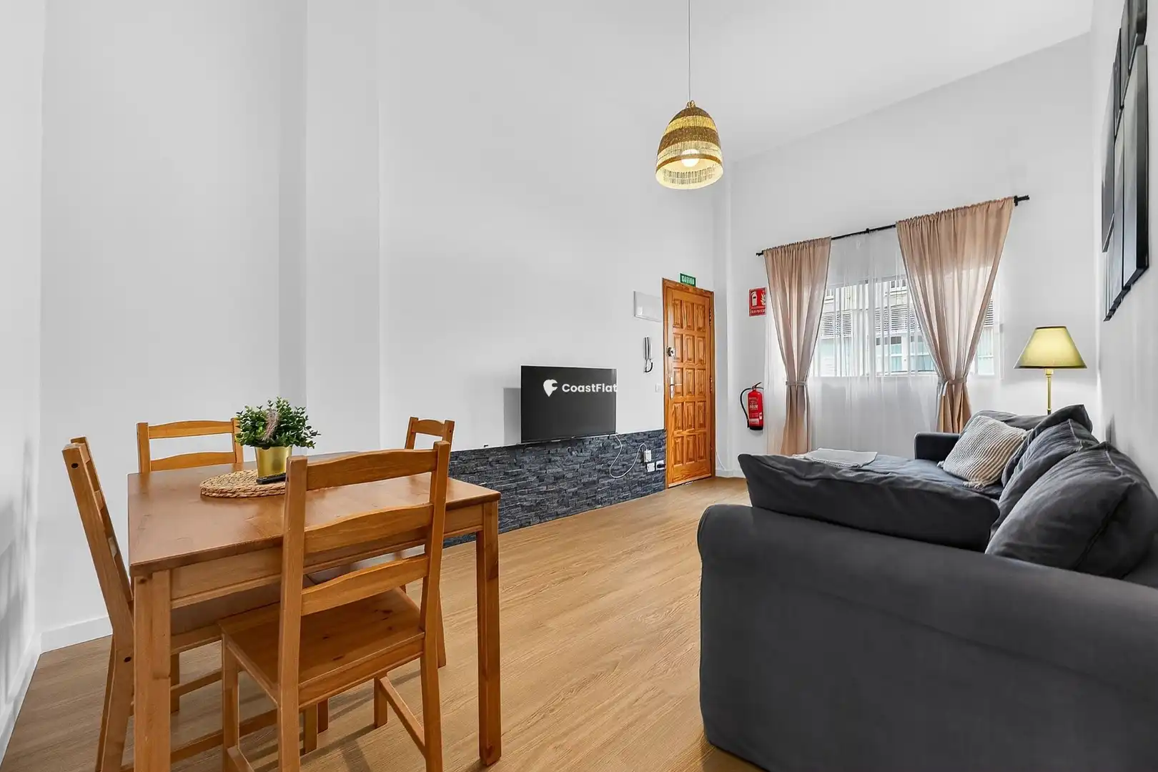 Sala de estar de Apartamento en venta en Los Silos