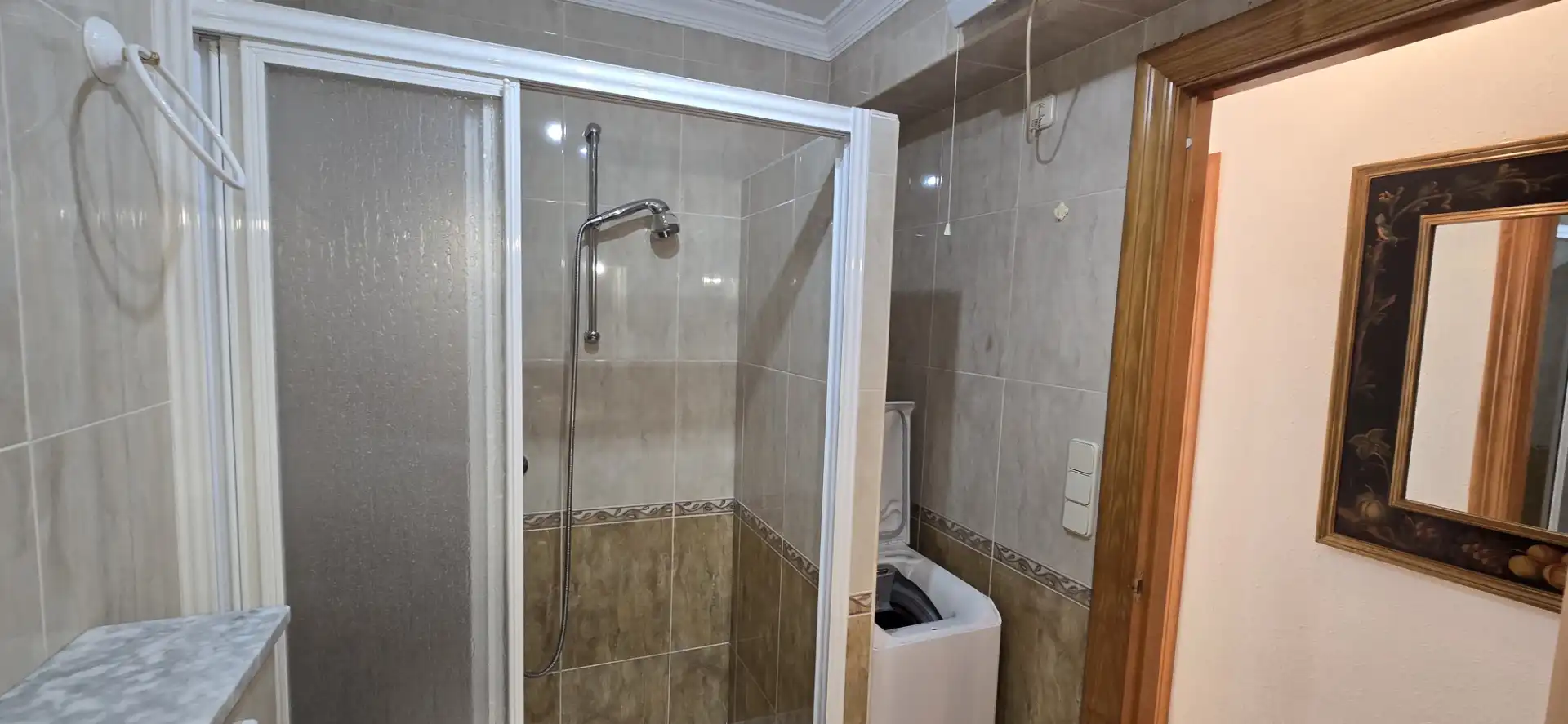 Badezimmer von Wohnung zur Miete in Algarrobo mit Klimaanlage, Heizung und Terrasse