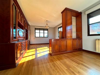 Dining room of Flat for sale in Gijón   with Heating, Parquet flooring and Oven