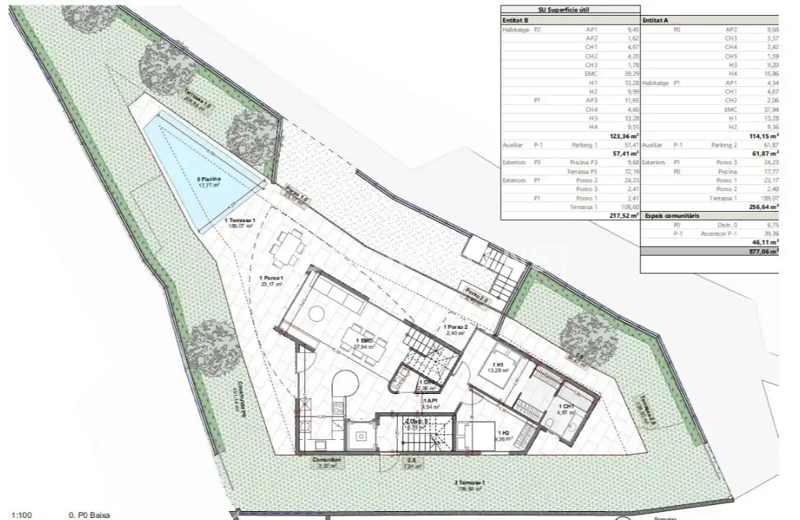 Appartement compact avec piscine à vendre à Gran Via de Pau Casals, imagen 11