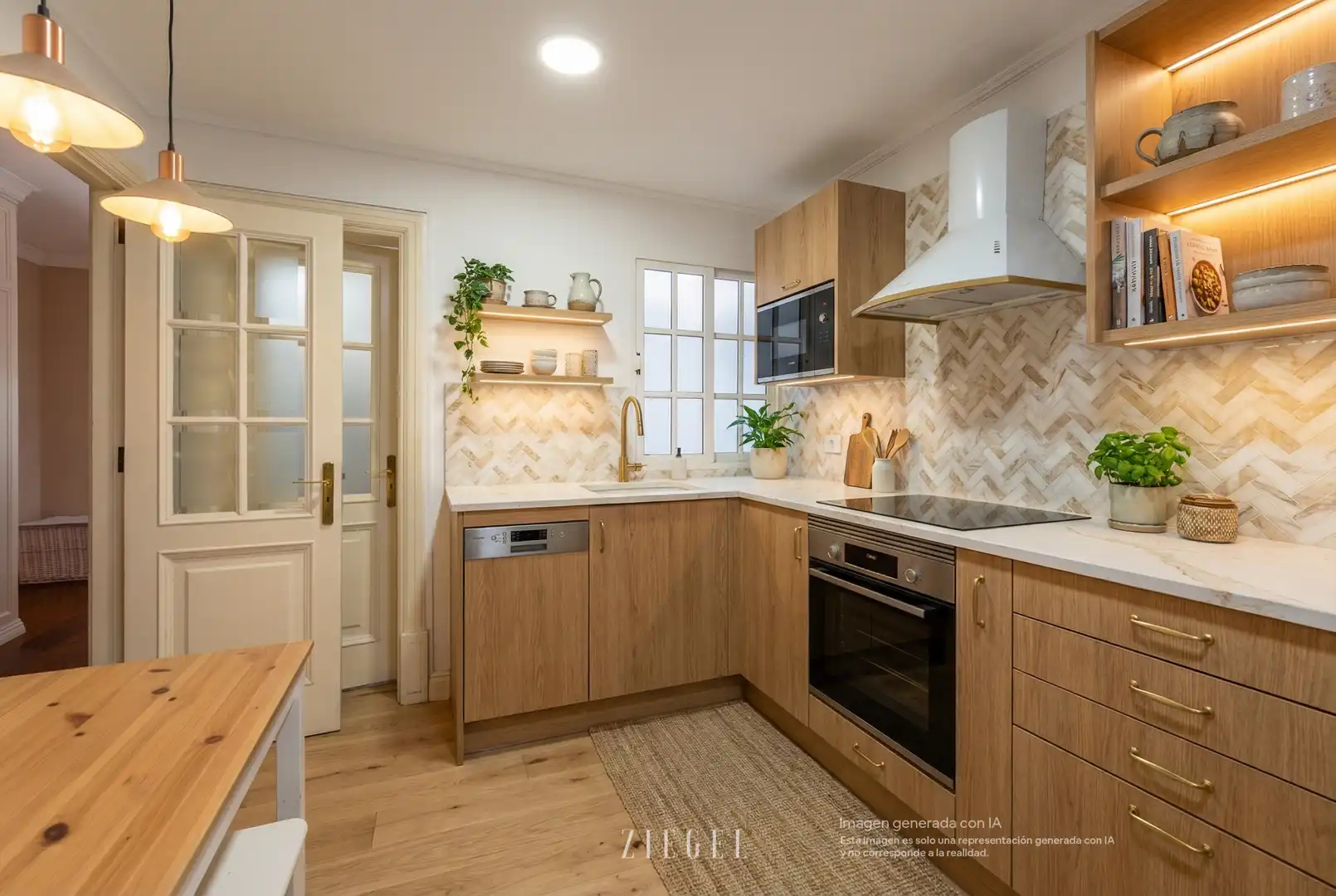 Cocina de Piso en venta en Las Palmas de Gran Canaria con Aire acondicionado y Trastero