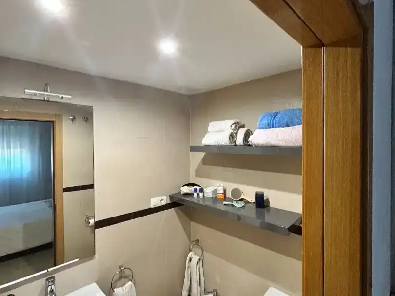Bany de Apartament en venda en Oropesa del Mar / Orpesa amb Aire condicionat, Piscina i Balcó