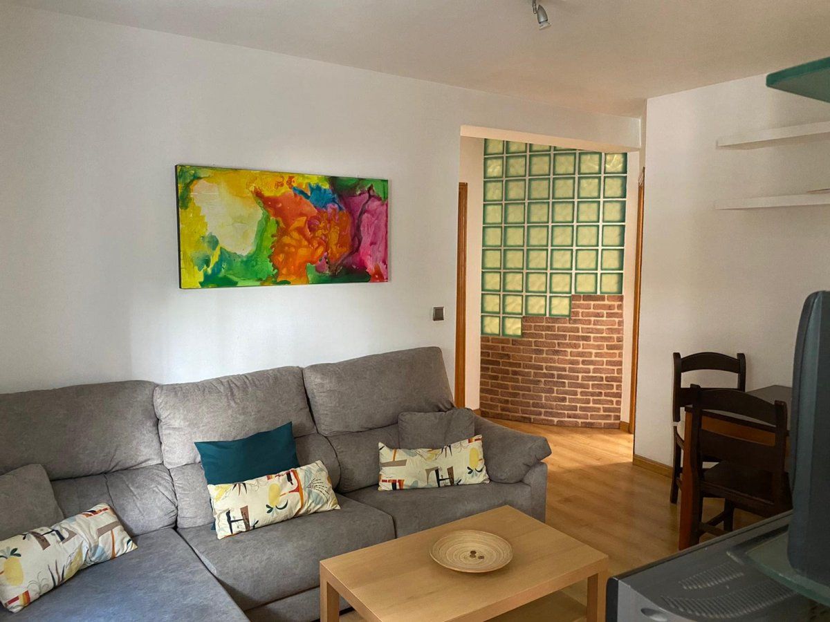 Sala de estar de Piso de alquiler en  Sevilla Capital con Aire acondicionado
