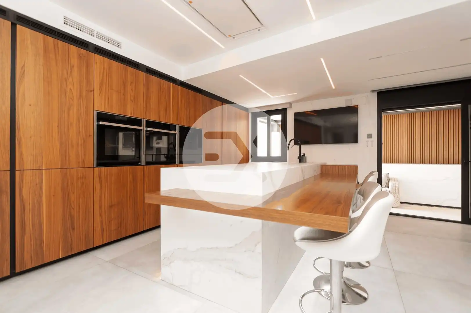 Kitchen of Houses for sale in Castelldefels  with Air Conditioner, Heating and Private garden
