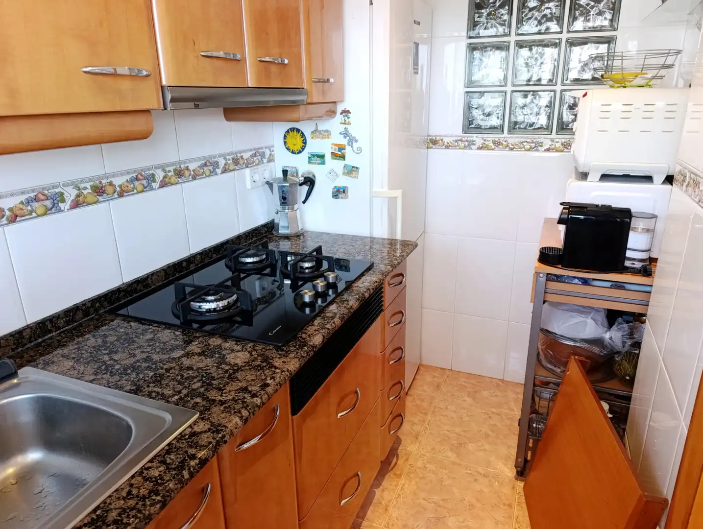 Cocina de Piso en venta en Malgrat de Mar con Calefacción, Terraza y Horno