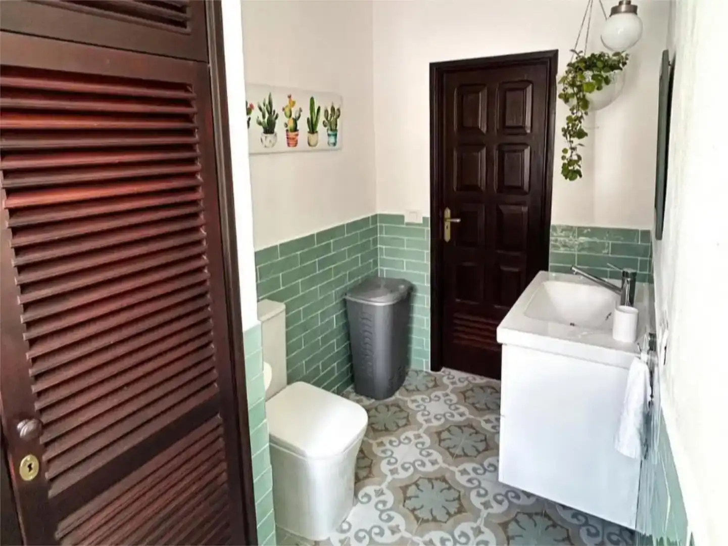 Baño de Casa o chalet de alquiler en Breña Alta con Jardín privado, Amueblado y Balcón