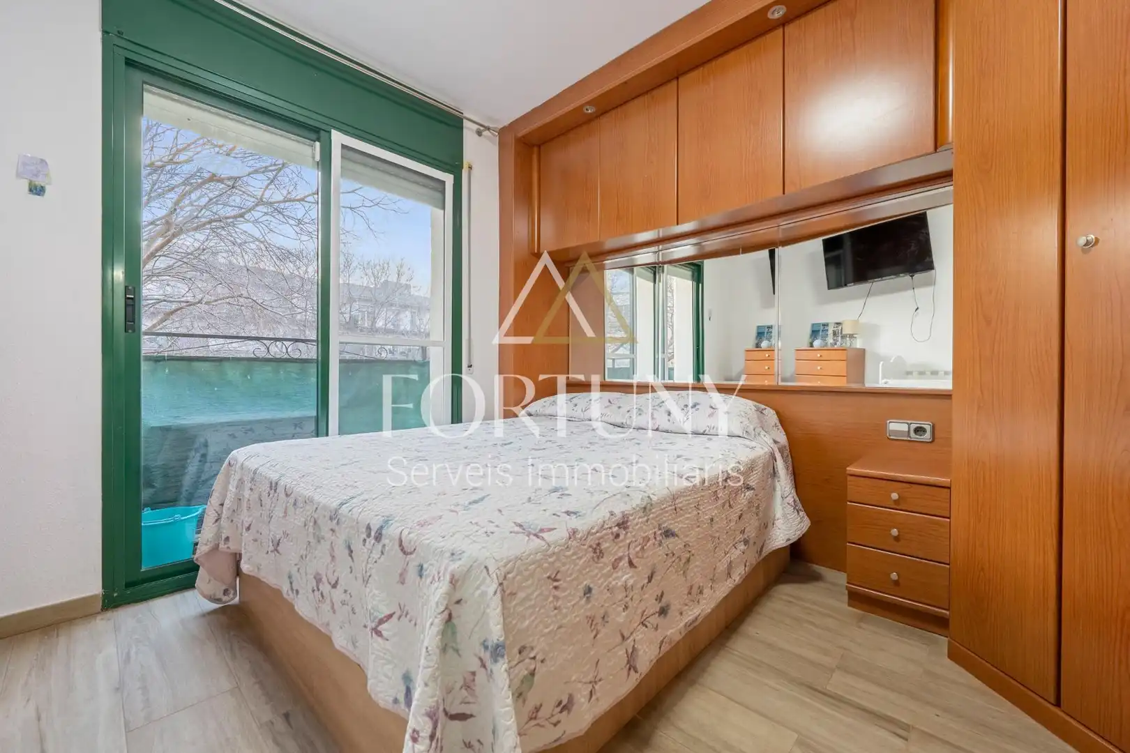 Schlafzimmer von Wohnung zum Verkauf in Reus mit Klimaanlage, Parkett und Terrasse
