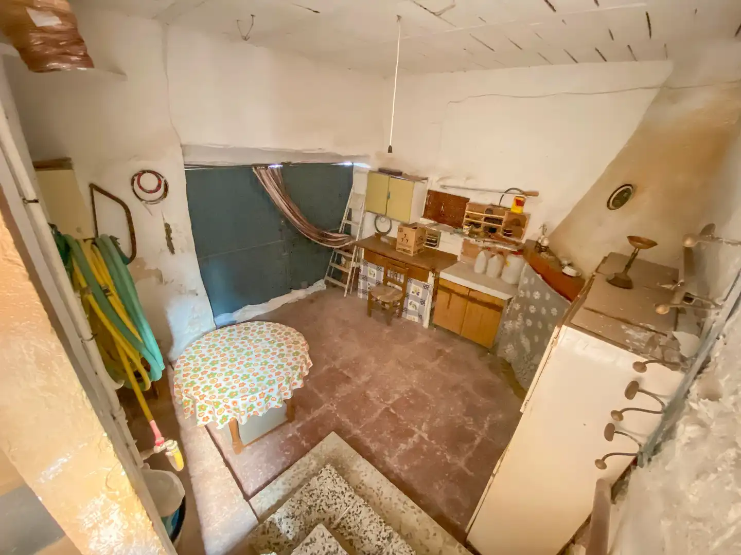 Cocina de Finca rústica en venta en Agrón con Calefacción, Terraza y Trastero