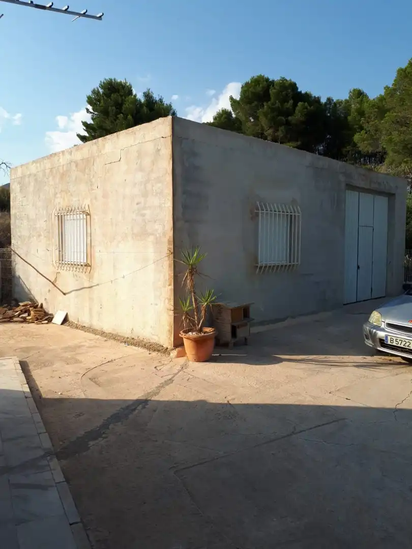 Vista exterior de Finca rústica en venda en Urrácal amb Aire condicionat, Jardí privat i Traster