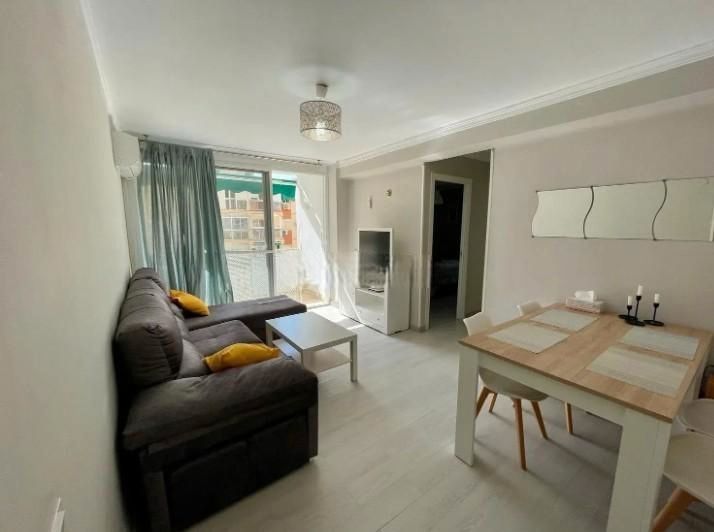Living room of Flat to rent in Málaga Capital  with Air Conditioner, Terrace and Furnished