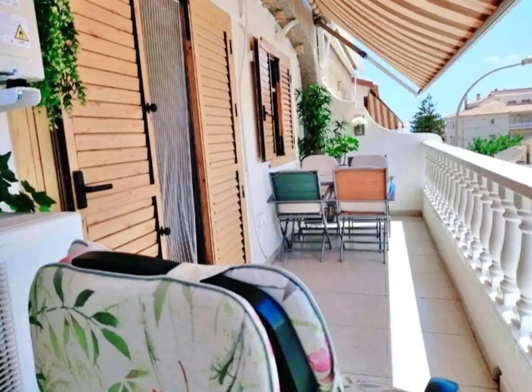 Terraza de Apartamento de alquiler en Pilar de la Horadada con Aire acondicionado, Calefacción y Terraza