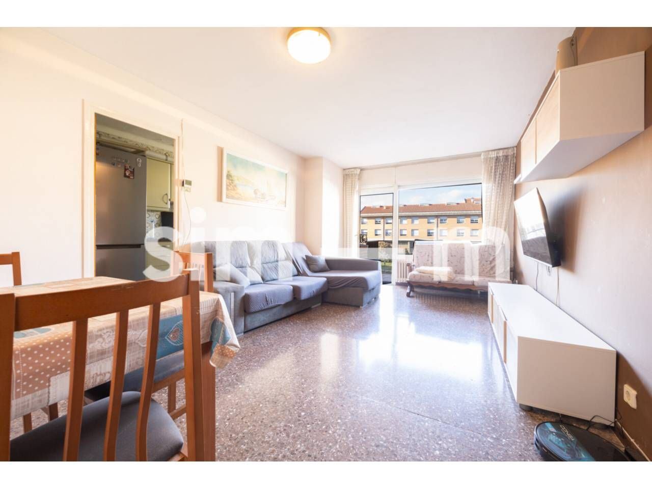 Sala de estar de Piso en venta en Vic con Calefacción, Terraza y Balcón