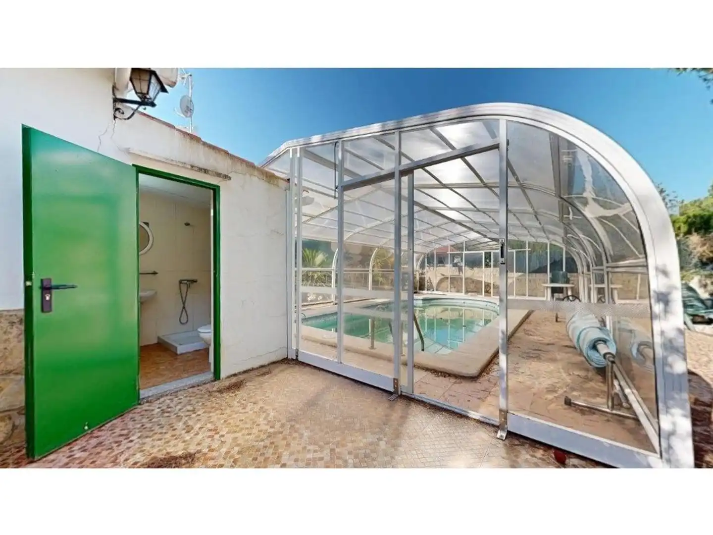 Piscina de Casa o chalet en venta en Tavernes de la Valldigna con Aire acondicionado, Jardín privado y Terraza