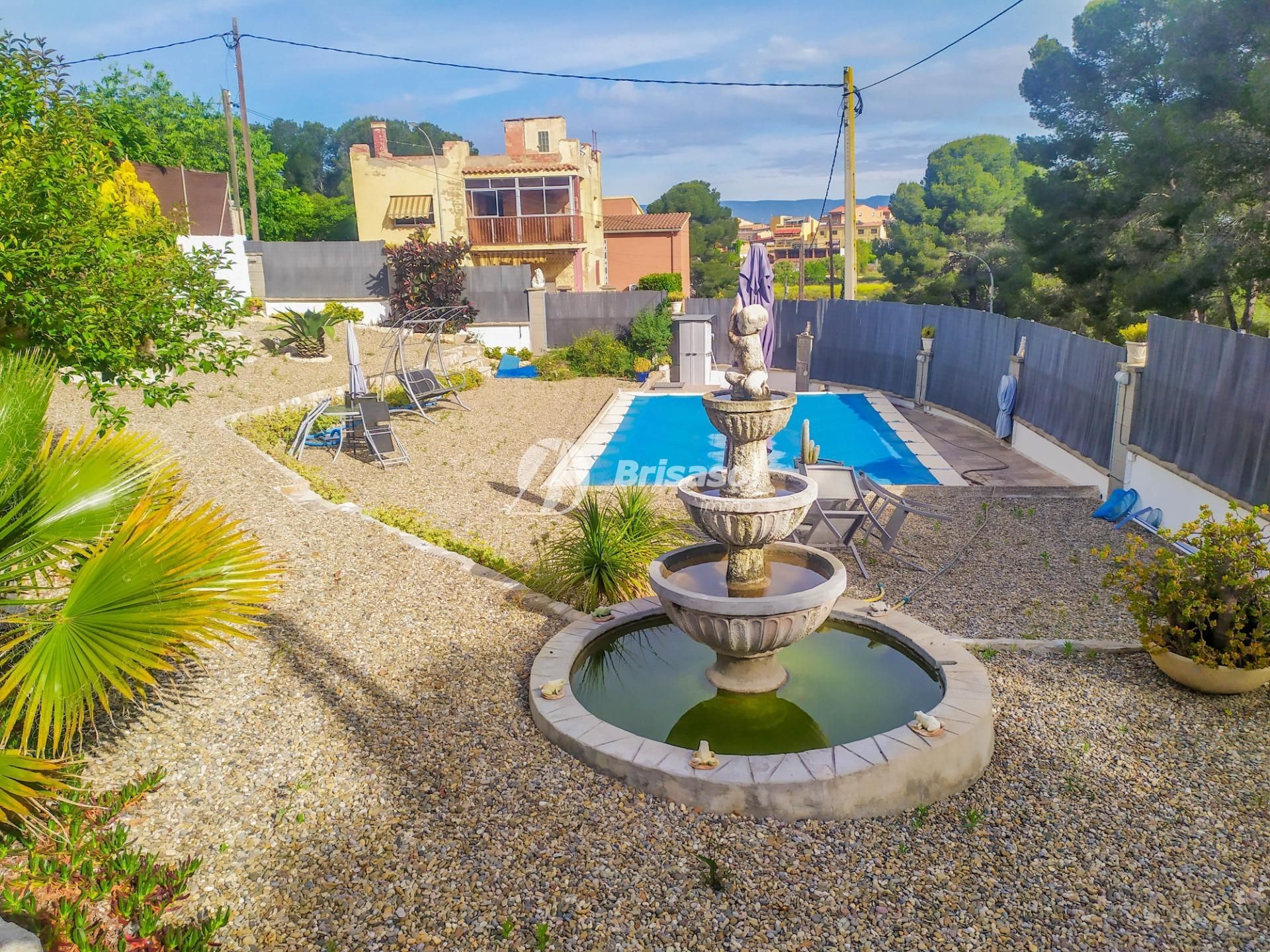 Swimming pool of House or chalet for sale in Els Pallaresos  with Air Conditioner, Heating and Private garden