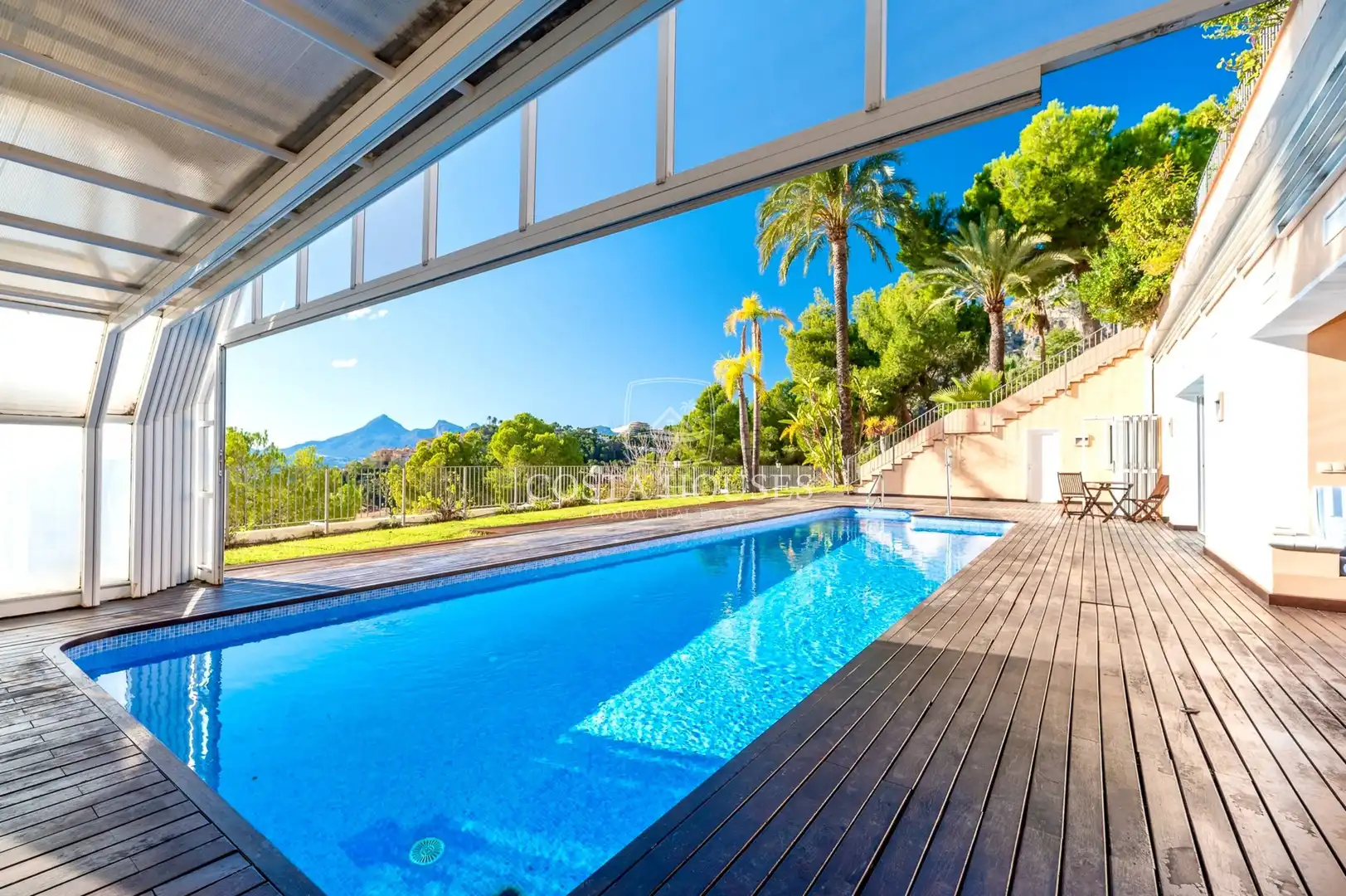 Piscina de Casa o chalet en venta en Altea con Aire acondicionado, Jardín privado y Terraza