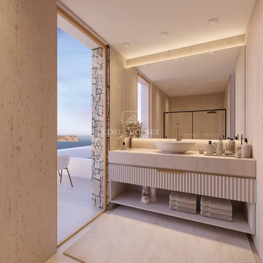 Bathroom of Houses for sale in Jávea / Xàbia  with Air Conditioner, Private garden and Terrace