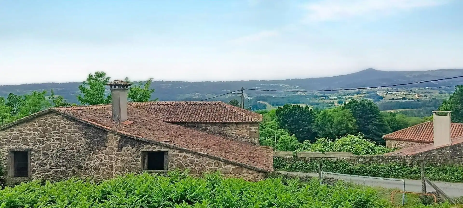 Vista exterior de Finca rústica en venta en A Estrada 