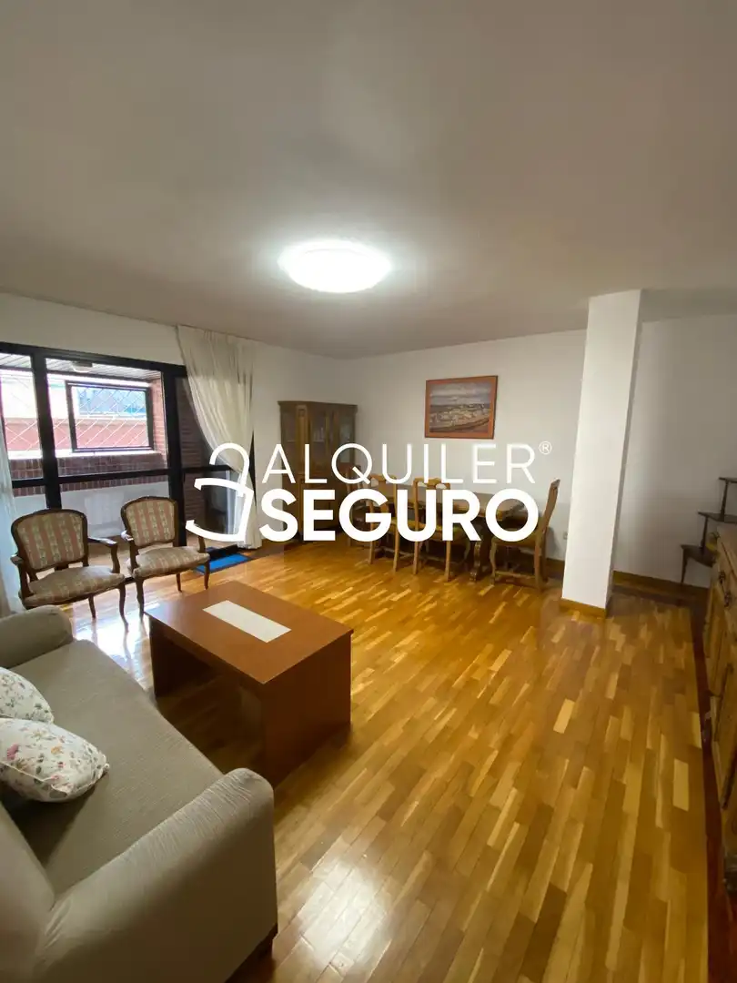Wohnzimmer von Wohnung zur Miete in Guadalajara mit Klimaanlage, Heizung und Terrasse