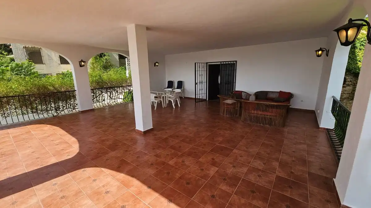 Terraza de Casa o chalet en venta en Mijas con Aire acondicionado, Calefacción y Jardín privado